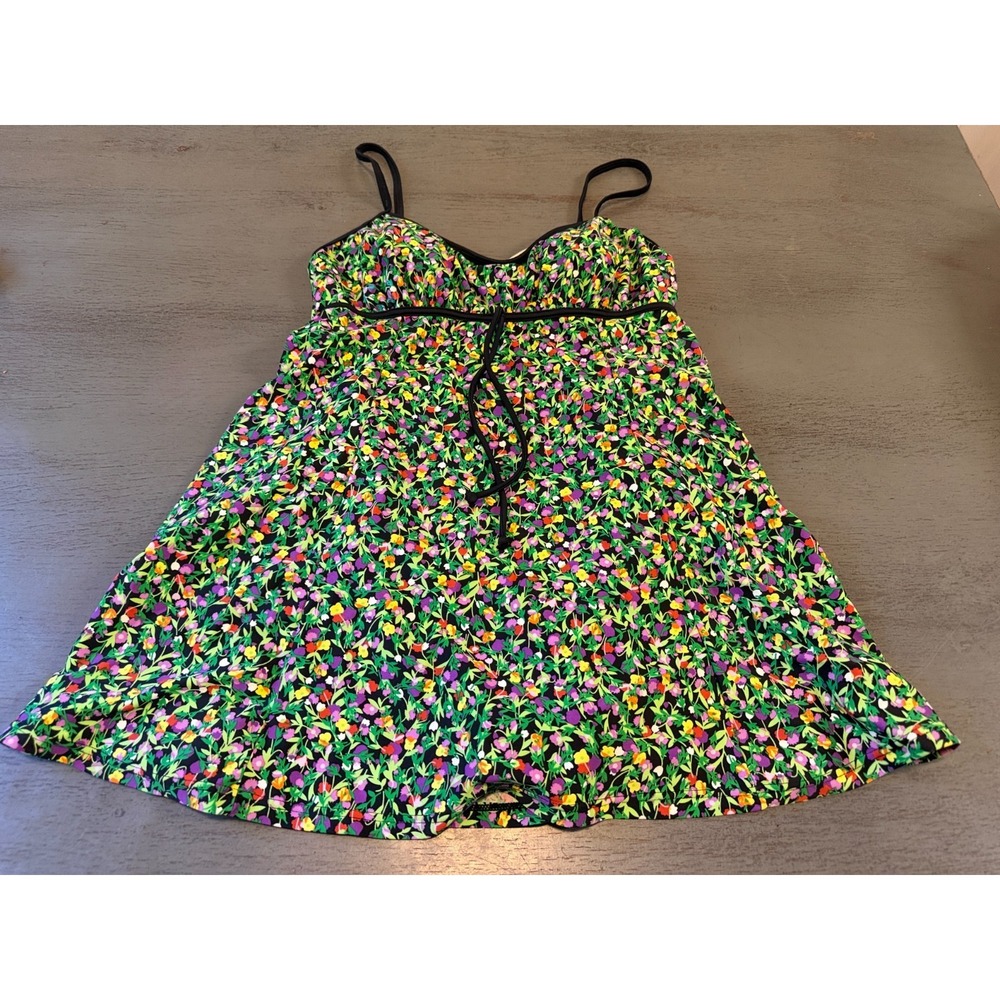 colorful SUIT YOURSELF  one piece swimsuit size 10
